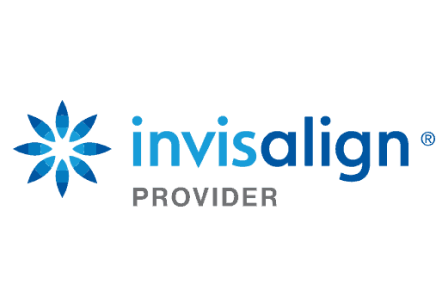 Invisalign Provider logo featuring blue star design with text.